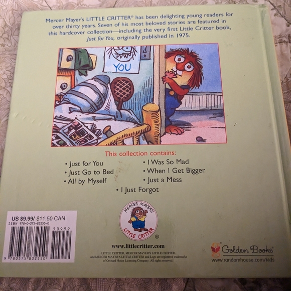 Just a Little Critter 7 in one book - Picture 2 of 3